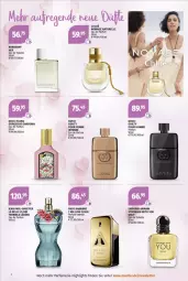 Gazetka promocyjna Mueller - Parfümerie Angebote - Gazetka - ważna od 12.02 do 12.02.2022 - strona 4 - produkty: Burberry, chloe, Eau de parfum, eau de parfum 30 ml, eau de parfum 50 ml, eau de toilette, eau de toilette 100 ml, eau de toilette 30 ml, elle, Emporio Armani, Gucci, Jean Paul Gaultier, lion, natur, parfum, rel, Ti, Yo