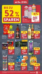 Gazetka promocyjna Aldi Nord - Von Montag - Gazetka - ważna od 29.03 do 29.03.2025 - strona 31 - produkty: almare, apfel, apfelmus, beutel, brezel, Brezeln, Cashew, drink, eis, elle, filet, filets, flasche, flieder, gin, Havana Club, hella, holunder, LG, Makrele, Makrelenfilets, meersalz, monster, Monster Energy, reis, rel, rügenwalder, rum, saft, salz, snack, snacks, Spezi, Sun Snacks, teller, Ti, ZTE, zucker