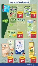 Gazetka promocyjna Aldi Nord - Von Montag - Gazetka - ważna od 29.03 do 29.03.2025 - strona 44 - produkty: aldi, auer, Becher, bio, blume, blumen, blumenöl, braten, butter, diadem, dinkelmehl, eis, flasche, frische milch, mehl, milch, nuss, quark, reis, sahne, salat, salate, schlagsahne, sonnenblume, sonnenblumen, sonnenblumenöl, speisequark, Süßrahmbutter, Ti, tiefpreis, trolli, zucker