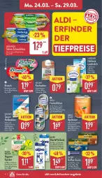 Gazetka promocyjna Aldi Nord - Von Montag - Gazetka - ważna od 29.03 do 29.03.2025 - strona 6 - produkty: aldi, alpro, angebot, angebote, aprikose, aprikosen, aufstrich, blume, blumen, brot, brotaufstrich, burger, drink, eis, elle, fisch, frucht, hollandaise, instantkaffee, jacobs, kaffee, Käse, landliebe, landmilch, lysell, milch, natur, reis, rügenwalder, sahne, sauce, sauce hollandaise, Schmelzkäse, sonnenblume, sonnenblumen, Sonnenblumenkerne, sonnenblumenkernen, spargel, teller, Ti, tiefpreis, zucker