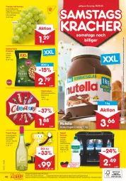 Gazetka promocyjna Netto Marken-Discount - Filial-Angebote - Gazetka - ważna od 28.05 do 28.05.2022 - strona 40 - produkty: Alwa, angebot, angebote, bestpreis, cocktail, creme, discount, eis, Holz, hugo, kracher, marken-discount, milch, mineralwasser, natur, ndk, nuss, nuss-nugat-creme, nutella, pistazien, reis, rel, Schal, Schale, schoko, schokolade, schokoladen, Ti, trauben, versandkostenfrei, wasser, wein, ZTE