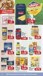 Gazetka promocyjna Famila - Prospekte - Gazetka - ważna od 08.06 do 08.06.2024 - strona 18 - produkty: ananas, apfel, apfelmus, ball, barilla, bertolli, beutel, champignon, champignons, eier, eis, filet, filets, fisch, flasche, frankfurter, Fußball, gin, maggi, maggi fix, natives olivenöl, olive, oliven, olivenöl, olivenöl extra, pasta, pizza, reis, saft, sauce, saucen, thunfisch, thunfisch filets, Ti, wiener, würstchen, ZTE