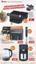 Gazetka promocyjna Famila - Prospekte - Gazetka - ważna od 08.06 do 08.06.2024 - strona 28 - produkty: auto, edelstahl, edelstahlmesser, eis, elle, fritteuse, grill, grillplatte, isolierkanne, kaffee, kaffeemaschine, Kocher, latte, messer, Mixer, reis, Ria, saft, Schal, Schale, Signal, spülmaschinen, stabmixer, tasse, teller, thermostat, Ti, timer, wasser, wasserkocher