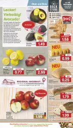 Gazetka promocyjna Famila - Prospekte - Gazetka - ważna od 08.06 do 08.06.2024 - strona 3 - produkty: apfel, auer, aufstrich, avocado, avocados, backwaren, Bau, Bauer, beutel, brot, brotaufstrich, brötchen, ciabatta, dip, eis, ente, erde, frucht, Geflügel, HP, LG, mac, obst, Obst und Gemüse, pfirsich, pfirsiche, pflanze, pflanzen, reis, Schal, Schale, stube, tafeläpfel, Ti, uhr, und gemüse, vita, zitrone, zitronen, ZTE, zwiebel