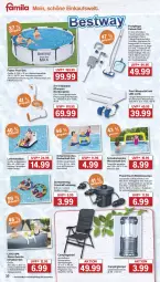 Gazetka promocyjna Famila - Prospekte - Gazetka - ważna od 08.06 do 08.06.2024 - strona 30 - produkty: adapter, ball, batterie, bürste, bürsten, campingstuhl, eis, Elektro, elle, getränk, getränke, getränkehalter, kamera, Kescher, Kescheraufsatz, Lampe, led-licht, luftmatratze, matratze, Oberflächenskimmer, pool, reis, Ria, ring, rückenlehne, schlauch, schwimmring, stuhl, tablet, tablett, Teleskop, teleskopstiel, teller, Ti, wasser, Wasserball