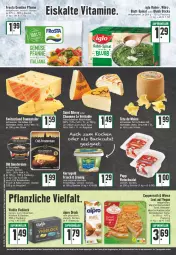 Gazetka promocyjna Edeka - Angebote der Woche - Gazetka - ważna od 28.01 do 28.01.2023 - strona 14 - produkty: alpro, angebot, Becher, bett, beutel, chaumes, coppenrath, Donauwellen, drink, eis, elle, emmentaler, ente, fleisch, fleischsalat, frischkäse, froop, frosta, gin, himbeer, iglo, Käse, kuchen, mandel, milch, monte, Müller, müller froop, Old Amsterdam, pfanne, rahm-spinat, Rana, reis, Saint Agur, salat, Schal, Schale, schnittkäse, schweizer schnittkäse, spinat, tee, Ti, torte, vita, Vitamine, zott, Zott Monte, ZTE