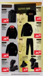 Gazetka promocyjna Marktkauf - Prospekt - Gazetka - ważna od 02.12 do 02.12.2023 - strona 41 - produkty: Arbeitssocken, decke, eis, Fleecejacke, hose, Jacke, lack, reis, schuhe, shirt, socken, Sport, T-Shirt, Tasche, taschen, Ti, Weste