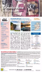 Gazetka promocyjna Lidl - Monatliche Reise-Highlights (SÜD) - Gazetka - ważna od 31.10 do 31.10.2022 - strona 2 - produkty: Alwa, angebot, angebote, auer, Bad, bavaria fernreisen gmbh, Berger, Brei, buch, eier, eis, elle, erde, inklusivleistungen, klimatisierten reisebus, kreuzfahrten, leine, LG, rama, reis, reiseveranstalter, reiseverlauf, reiss, rel, Ria, ring, rum, telefon, Ti, uhr, usb, Yo