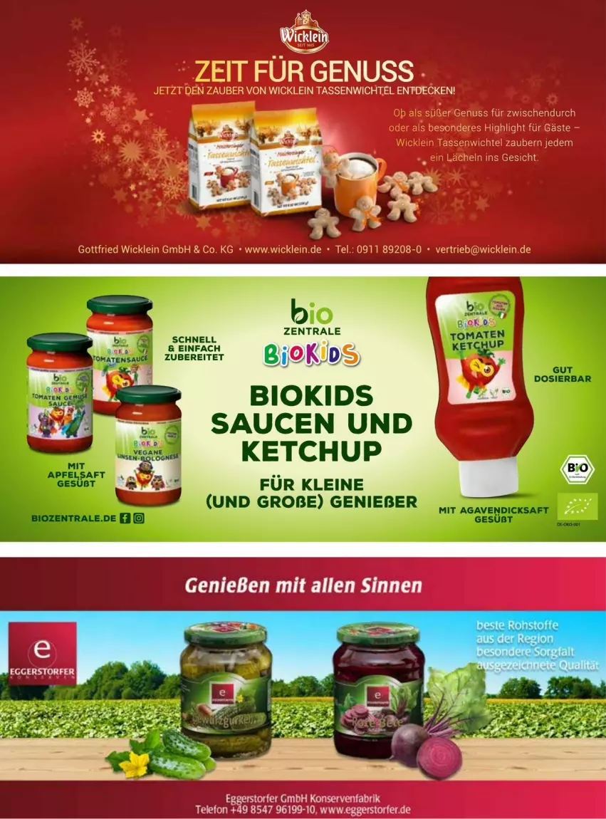 Aktueller Prospekt Vmarkt - Prospekte - von 10.09 bis 24.09.2025 - strona 33 - produkty: bio, decke, Egger, eis, ketchup, leine, nuss, sauce, saucen, tasse, telefon, Wichtel, WICK