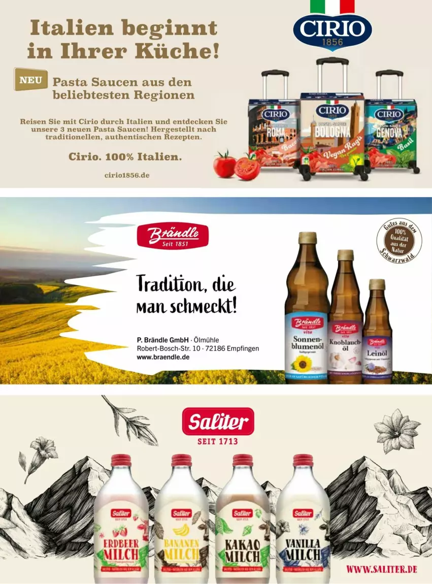 Aktueller Prospekt Vmarkt - Prospekte - von 10.09 bis 24.09.2025 - strona 38 - produkty: bosch, cirio, decke, eis, elle, gin, küche, pasta, Pasta Sauce, reis, rezept, rezepte, sauce, saucen, Ti, tisch