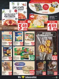 Gazetka promocyjna Edeka - Angebote der Woche - Gazetka - ważna od 12.02 do 12.02.2022 - strona 11 - produkty: ACC, Alaska-Seelachs, beutel, bio, Bio-Gemüse, brezel, brot, butter, coppenrath, cremissimo, Dinkelbrot, eis, elle, fisch, fischstäbchen, iglo, Kürbis, lachs, langnese, LG, mac, mikrowelle, natur, natura, nero, nuss, pfanne, pfannen, Plunder, pommes, pute, reis, rind, sahne, Sahnerolle, salami, Schal, Schale, schnitten, sim, snack, steak, taschki, tee, Ti, top-preis