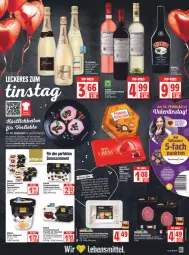 Gazetka promocyjna Edeka - Angebote der Woche - Gazetka - ważna od 12.02 do 12.02.2022 - strona 9 - produkty: alkohol, auer, ball, Bau, Bauer, Becher, blätterteig, Cava, cola, deka, dessert, eis, ente, filet, flasche, hähnchenbrust, irish cream, jungbullen, kuchen, lebensmittel, LG, Mantel, nolte, nuss, pralinen, reis, rezept, rezepte, rind, rinder, rinderfilet, schoko, schokolade, schokoladen, Spezi, tee, Ti, top-preis