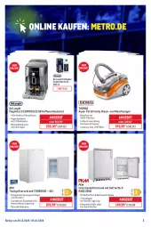 Gazetka promocyjna Metro - Online: Wochen-Angebote - Gazetka - ważna od 04.01 do 04.01.2026 - strona 2 - produkty: angebot, aqua, auto, Bau, beutel, eis, elle, entkalker, gefrierfach, gefrierschrank, getränk, getränke, kaffee, kaffeevollautomat, küche, Küchen, kühlschrank, kühlschrank mit, leine, Metro, milch, milchaufschäumer, Schrank, schubladen, Ti, tisch