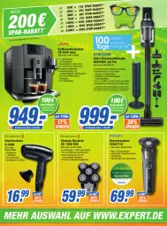 Gazetka promocyjna Expert Aalen - Prospekte - Gazetka - ważna od 10.05 do 10.05.2022 - strona 3 - produkty: akku, akku-handstaubsauger, aufbewahrungstasche, auto, cin, dell, eis, ente, fisch, fische, Gläser, haartrockner, handstaubsauger, herrenrasierer, kaffee, kaffeevollautomat, mac, milch, Mode, rasierer, Reinigung, reis, rel, Samsung, Spezi, staubsauger, Tasche, Ti, Trockner, wasser