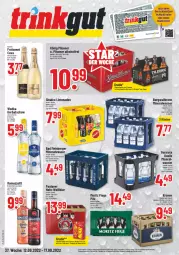 Gazetka promocyjna Trinkgut - Gazetka - ważna od 17.09 do 17.09.2022 - strona 1 - produkty: alkohol, Alwa, Bad, Berger, bier, burgwallbronn, Cava, deka, deutschlandcard, elle, flasche, freixenet, Germ, Gorbatschow, Hefe, könig pilsener, kräuter, kräuterlikör, krone, likör, limo, limonade, limonaden, mineralwasser, Paula, paulaner, pils, pilsener, rama, ramazzott, ramazzotti, sinalco, Ti, uhr, wasser, WICK, wodka, zott