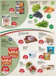 Gazetka promocyjna Vmarkt - Prospekte - Gazetka - ważna od 11.06 do 11.06.2025 - strona 12 - produkty: antipasti, aprikose, aprikosen, asti, Becher, bio, camembert, cola, dell, dessert, hartkäse, je 250-g-packung, Käse, lack, milch, mit pistazien, mortadella, parmigiano, parmigiano reggiano, pasta, pistazien, pizza, Rana, reggiano, Ria, rucola, Schal, Schale, Ti, tiramisu, trauben, weichkäse
