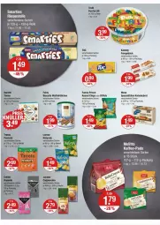 Gazetka promocyjna Vmarkt - Prospekte - Gazetka - ważna od 11.06 do 11.06.2025 - strona 8 - produkty: beutel, brot, Cap, cappuccino, chips, cin, funny-frisch, jacobs, kaffee, kaffee-pads, knäckebrot, lorenz, melitta, natur, natura, saro, sarotti, smarties, Spezi, Ti, trolli, tuc, Waffelröllchen, wasa