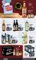 Gazetka promocyjna Markant - Prospekte - Gazetka - ważna od 10.12 do 10.12.2022 - strona 14 - produkty: Alwa, arla, bismarck, doppelkorn, eis, Fernet, fernet branca, flasche, gutes essen, korn, Meister, mineralwasser, pils, reis, säfte, tee, Ti, volvic, wasser, ZTE