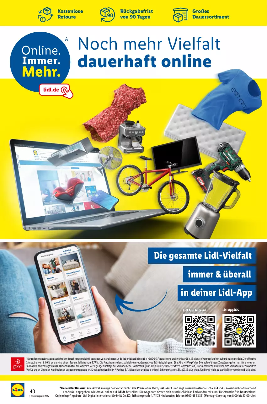 Aktueller Prospekt Lidl - Fitnessmagazin 2022 - von 01.01 bis 31.01.2022 - strona 40 - produkty: angebot, angebote, auer, eis, elle, erde, magazin, ndk, reis, rel, Schal, Schale, telefon, Ti, uhr