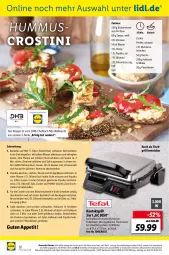 Gazetka promocyjna Lidl - Fitnessmagazin 2022 - Gazetka - ważna od 31.01 do 31.01.2022 - strona 32 - produkty: angebot, angebote, backofen, balsam, balsamico, bier, Biere, braten, braun, brause, brot, brötchen, cola, Efko, eis, elle, erbsen, essig, garnier, grill, grillfläche, Grillkäse, grillplatte, Halloumi, honig, hummus, Käse, kichererbsen, kontaktgrill, korn, latte, LG, magazin, ndk, Ofen, olive, oliven, olivenöl, papier, paprika, pfanne, pfeffer, pinienkerne, reis, rel, rezept, rucola, saft, salat, salz, Schal, Schale, schüssel, sesam, telefon, thermostat, Ti, tisch, tischgrill, uhr, wasser, zitrone, zitronen, zitronensaft, zucker