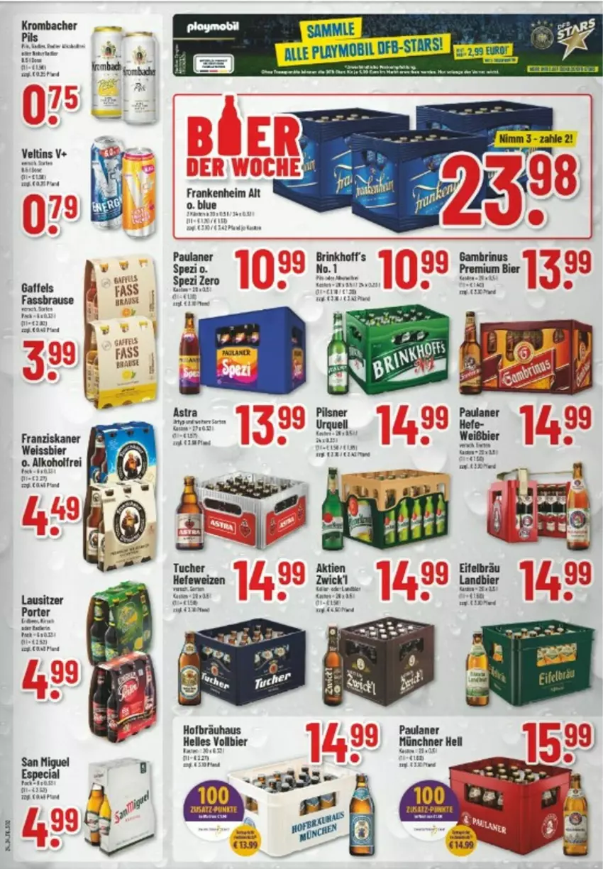 Aktueller Prospekt Trinkgut - Prospekte - von 10.06 bis 15.06.2024 - strona 3 - produkty: acer, alkohol, Astra, bier, brause, eis, elle, fassbrause, franziskaner, Hefe, hefeweizen, krombache, krombacher, mac, mais, Paula, paulaner, Spezi, Ti, tuc, Tucher, veltins, weissbier