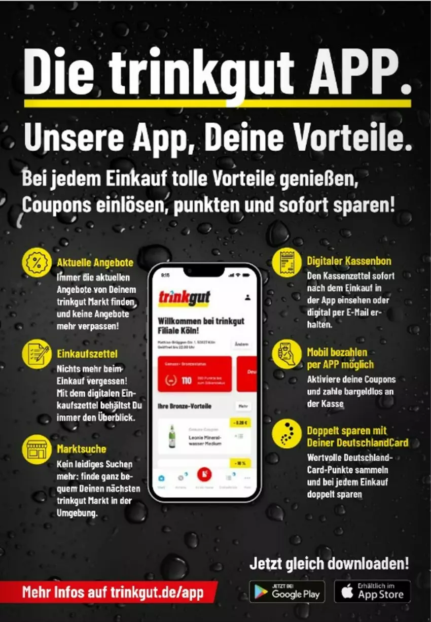 Aktueller Prospekt Trinkgut - Prospekte - von 10.06 bis 15.06.2024 - strona 5 - produkty: aeg, angebot, angebote, coupon, coupons, deutschlandcard, elle, google play, LG, Ti