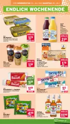 Gazetka promocyjna Wasgau - Gazetka - ważna od 25.07 do 25.07.2026 - strona 25 - produkty: Airfryer, becel, Becher, bourbon, bourbon whiskey, caffè latte, eis, emmi, flasche, Innocent, jim beam, karamell, keks, latte, LG, margarine, mars, omega, orange, orangen, orangensaft, reis, riegel, rustipani, saft, säfte, Skyr, snack, Ti, wagner, whiskey
