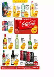 Gazetka promocyjna Penny - Prospekte - Gazetka - ważna od 11.11 do 11.11.2023 - strona 39 - produkty: alkohol, flasche, frucht, getränk, granini, Kinder, limo, orange, perla, pet-flasche, pils, sinalco, tee, Ti