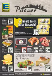 Gazetka promocyjna Edeka - Angebote der Woche - Gazetka - ważna od 25.02 do 25.02.2023 - strona 1 - produkty: beste butter, bratwurst, butter, chili, deka, eis, filterkaffee, fleisch, fleischwurst, frau antje, gouda, gouda jung, holländischer schnittkäse, joghur, joghurt, kaffee, Käse, käsekuchen, knoblauch, kuchen, melitta, mit knoblauch, Müller, raffaello, reis, sac, salat, schnittkäse, tee, wurst, ZTE