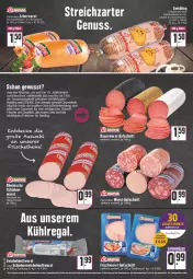 Gazetka promocyjna Edeka - Angebote der Woche - Gazetka - ważna od 25.02 do 25.02.2023 - strona 10 - produkty: asti, aufschnitt, decke, deka, eis, elle, ente, fleisch, frischwurst-aufschnitt, Heu, Kalbfleisch, leberwurst, LG, mac, mit kalbfleisch, schinken, tee, Ti, WICK, wurst, zwiebel