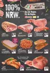 Gazetka promocyjna Edeka - Angebote der Woche - Gazetka - ważna od 25.02 do 25.02.2023 - strona 9 - produkty: braten, brot, brut, deka, eis, gulasch, Käse, kasseler, mac, Mett, metten, Mettenden, Nackensteak, nackensteaks, pfanne, pfannen, Ria, schinken, schinkenbraten, schinkenschnitzel, schnitten, schnitzel, schwein, schweine, schweinenacken, Spezi, steak, steaks, tee, Ti, tisch, uhr, wein, weine