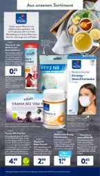 Gazetka promocyjna AldiSud - ALDI Aktuell - Gazetka - ważna od 22.01 do 22.01.2022 - strona 35 - produkty: Apotheke, axe, beere, brause, Brausetabletten, brie, brombeere, bügel, eis, Elan, FFP2, Gesichtsmaske, heidelbeere, Kinder, krüger, Laufen, leine, mac, Maske, medizinprodukt, reis, ring, rwe, tablet, tablett, Tablette, Ti, vita, vitalis, Vitamin B, Vitamin C, Vitamin D, Vitamine