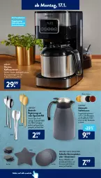 Gazetka promocyjna AldiSud - ALDI Aktuell - Gazetka - ważna od 22.01 do 22.01.2022 - strona 6 - produkty: aldi, ambia, Anrichte, auto, besteck, bestecke, Crofton, crofton®, decke, Deckel, dell, edelstahl, elle, hochglanz, isolierkanne, kaffee, kaffeeautomat, latte, Löffel, Mode, Servierplatten, Spezi, spülmaschinen, Ti, timer, Untersetzer