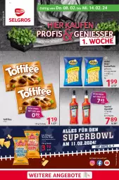 Gazetka promocyjna Selgros - Food - Gazetka - ważna od 14.02 do 14.02.2024 - strona 1 - produkty: angebot, angebote, aperitif, aperol, beutel, creme, eis, kartoffel, kartoffeln, LG, Nougatcreme, reis, Ti, toffifee