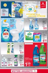 Gazetka promocyjna Selgros - Food - Gazetka - ważna od 14.02 do 14.02.2024 - strona 23 - produkty: aktiv gel, Bau, Becher, bio, ente, fenster, flasche, Frosch, Heu, kraft, lavendel, mac, milch, Rauch, reiniger, rwe, sagrotan, Ti