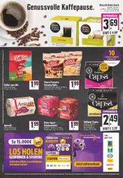 Gazetka promocyjna E Center - Angebote der Woche - Gazetka - ważna od 25.03 do 25.03.2023 - strona 18 - produkty: beutel, Cap, dallmayr, dallmayr capsa, dolce gusto, eis, gin, kitkat, milch, nero, nescafe, nuss, olive, oliven, olivenöl, olivenöl extra, reis, ritter, ritter sport, schoko, schokowürfel, Sport, Ti, vollmilch, walnuss, würfel, ZTE