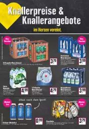 Gazetka promocyjna E Center - Angebote der Woche - Gazetka - ważna od 25.03 do 25.03.2023 - strona 20 - produkty: alkohol, Alwa, angebot, angebote, aust, burgwallbronn, clausthaler, elle, flasche, gerolsteine, gerolsteiner, gin, mineralwasser, natur, radler, rel, steiner, Ti, wasser