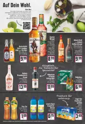 Gazetka promocyjna E Center - Angebote der Woche - Gazetka - ważna od 25.03 do 25.03.2023 - strona 23 - produkty: angebot, aperitif, Apple, asbach uralt, baileys, Cap, captain morgan, cola, drink, eier, eierlikör, erde, flasche, fuze tea, Gläser, hugo, kräuter, kräuterlikör, likör, limette, limetten, Mett, metten, rezept, rum, rwe, saft, Sport, Ti, tisch, Vivaris, zitrone