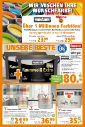 Gazetka promocyjna  - Prospekt für Globus Baumarkt  Achern - Gazetka - ważna od 12.11 do 12.11.2022 - strona 11 - produkty: alpina, decke, eimer, ente, fassadenfarbe, innenfarbe, lack, Lacke, lion, primaster, Ti