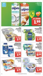 Gazetka promocyjna Marktkauf - Prospekt - Gazetka - ważna od 02.09 do 02.09.2023 - strona 14 - produkty: ACC, aioli, alpro, Becher, butter, creme, eier, eis, exquisa, gin, kartoffel, kokos, kokosnuss, kräuter, meggle, milch, milch-schnitte, nuss, oder kräuter, quark, rama, reis, sahne, Skyr, sour cream, Ti, weihenstephan, Yo, zaziki, ZTE