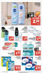 Gazetka promocyjna Marktkauf - Prospekt - Gazetka - ważna od 02.09 do 02.09.2023 - strona 23 - produkty: Adidas, aktionspreis, Bad, colgate, creme, deka, deo, deospray, duschbad, eis, feuchtigkeitscreme, flasche, kraft, LG, listerine, mundspülung, nivea, nuss, Pants, reis, rexona, roll-on, Roller, shampoo, spülung, Tasche, taschen, taschentücher, Ti, total care, tücher, zahncreme, ZTE