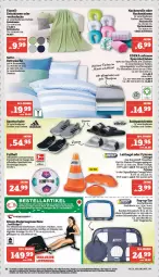 Gazetka promocyjna Marktkauf - Prospekt - Gazetka - ważna od 02.09 do 02.09.2023 - strona 34 - produkty: aust, Bad, ball, Bau, baumwolle, bett, bio, bio-baumwolle, brot, decke, deka, dekokissen, Draht, eis, elle, ente, Fußball, kissen, LG, matratze, matratzen, nackenkissen, orange, pantolette, pantoletten, reis, schuhe, Signal, spannbettlaken, Sport, sportschuhe, Tasche, Ti, tragetasche, wolle