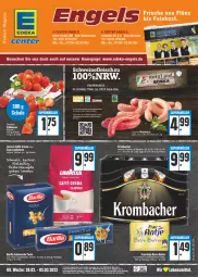 Gazetka promocyjna E Center - Angebote der Woche - Gazetka - ważna od 05.03 do 05.03.2022 - strona 1 - produkty: Abtei, barilla, beste butter, beutel, bohne, bohnen, bratwurst, butter, caffe, chili, classico, deka, eier, eis, elle, Engel, espresso, fleisch, frau antje, hartweizen, italienische pasta, krombache, krombacher, lavazza, lebensmittel, mars, pasta, reis, Schal, Schale, schwein, schweine, schweinefleisch, tee, teller, Ti, uhr, wein, weine, wurst