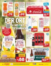 Gazetka promocyjna Netto Marken-Discount - Filial-Angebote - Gazetka - ważna od 16.04 do 16.04.2022 - strona 22 - produkty: Alwa, coca-cola, cola, drink, Effect, eis, energy drink, flasche, frucht, getränk, getränke, glasflasche, mac, mineralwasser, Mineralwasser Still, ndk, Nektar, pils, pilsener, reis, säfte, tee, Ti, veltins, veltins pilsener, versandkostenfrei, vita, volvic, wasser