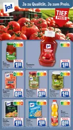 Gazetka promocyjna Rewe - Prospekte - Gazetka - ważna od 05.08 do 05.08.2023 - strona 16 - produkty: apfel, apfelsaft, auer, basilico, eis, erdnüsse, grill, grüne oliven, Käse, ketchup, kräuter, mit paprika, olive, oliven, paprika, pfanne, pfannen, pfannenkäse, reis, saft, salz, sauce, Ti, tiefpreis, tomate, tomaten, tomatenketchup, Tomatensaft, tomatensauce, und pfanne