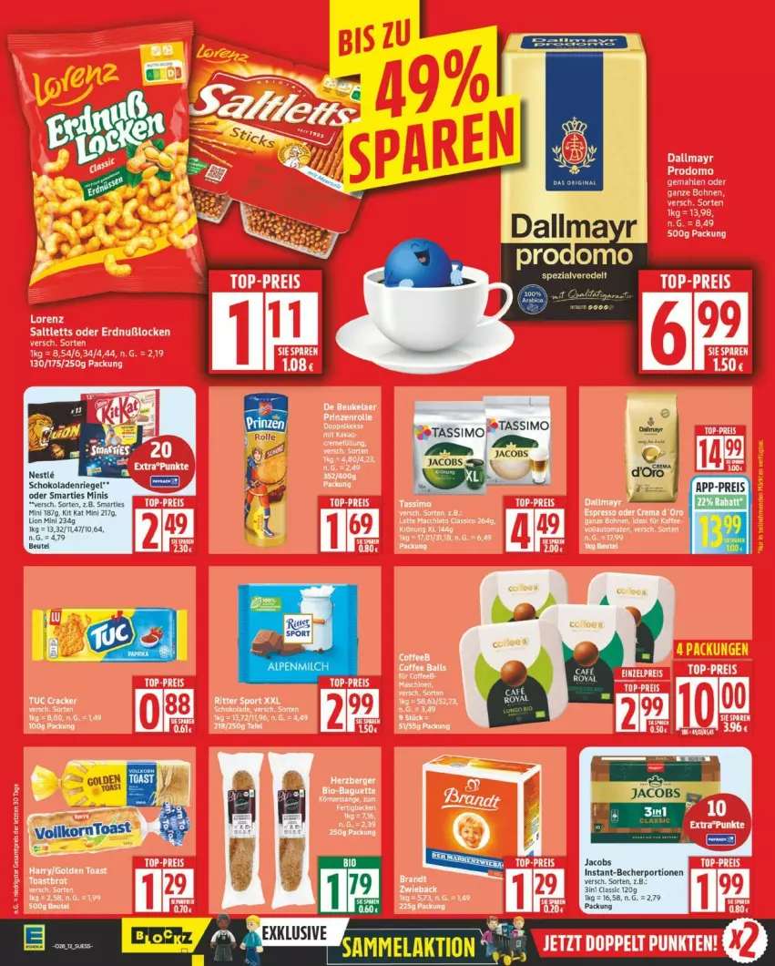 Aktueller Prospekt Edeka - Prospekte - von 07.07 bis 12.07.2025 - strona 12 - produkty: ACC, bohne, bohnen, chia, dallmayr, eis, latte, latte macchiato, mac, macchiato, reis, tee, Ti, top-preis
