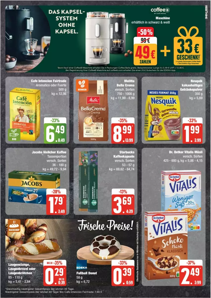 Aktueller Prospekt Edeka - Prospekte - von 10.06 bis 15.06.2024 - strona 15 - produkty: backwaren, bio, dr oetker, droetker, eis, frische backwaren, Ofen, reis, Ti, ZTE