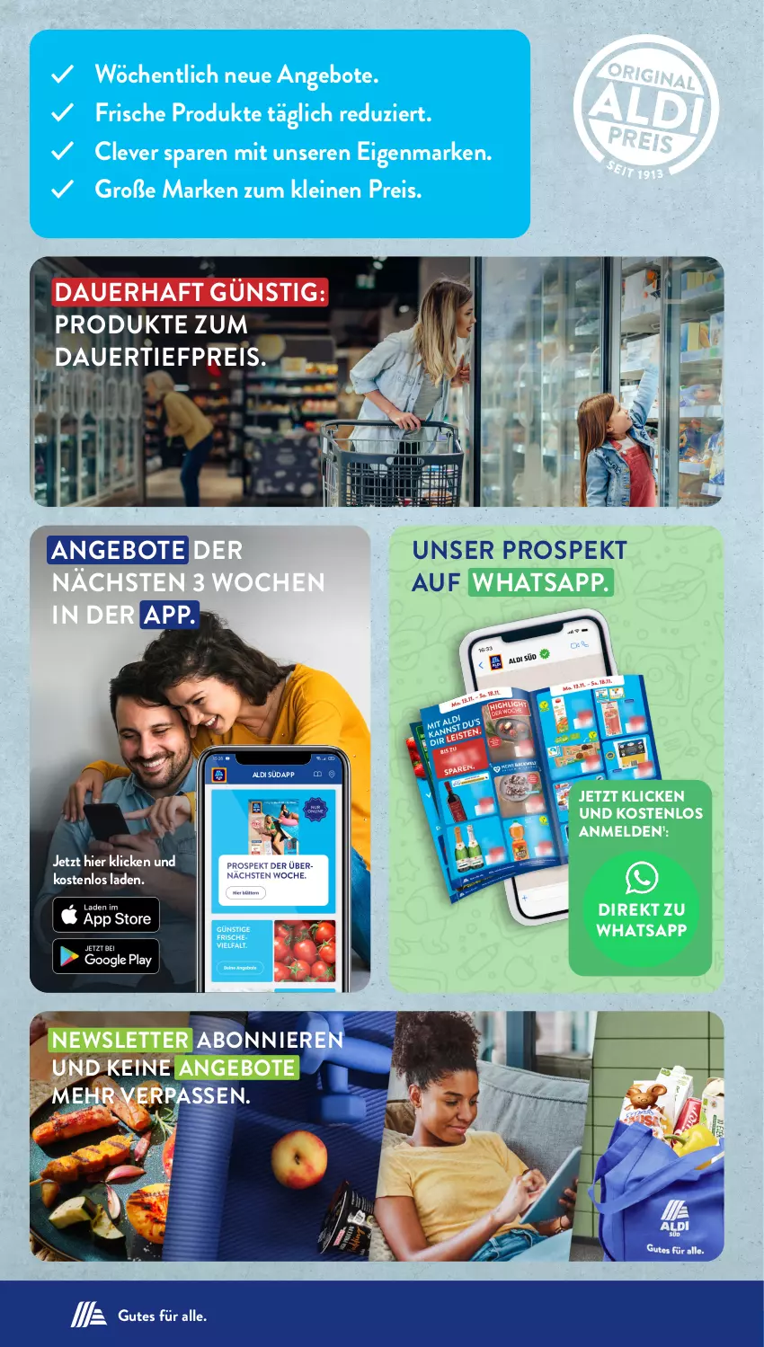 Aktueller Prospekt AldiSud - NÄCHSTE WOCHE - von 19.02 bis 24.02.2024 - strona 3 - produkty: aldi, angebot, angebote, auer, dauertiefpreis, eis, leine, reis, Ti, tiefpreis