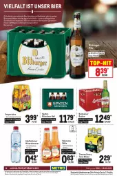 Gazetka promocyjna Metro - Food - Gazetka - ważna od 26.01 do 26.01.2022 - strona 14 - produkty: adelholzener, alkohol, alkoholfreie getränke, Alwa, bier, bitburger, bitburger pils, budweiser, burger, desperados, eis, elle, flasche, getränk, getränke, Holz, mineralwasser, nuss, Palette, pils, regal, reis, rwe, säfte, Spaten, Spezi, thomas henry, Ti, tonic, tonic water, top-hit, valensina, wasser