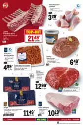 Gazetka promocyjna Metro - Food - Gazetka - ważna od 26.01 do 26.01.2022 - strona 4 - produkty: auer, braten, burger, eimer, eis, fleisch, geschnetzeltes, gyros, henkel, lack, lamm, Metro, natur, reis, rind, rinder, Rindersteak, Schal, Schale, schenkel, schinken, schwein, schweine, sim, steak, steakhüfte, tafelspitz, Ti, top-hit, wein, weine, Zelt